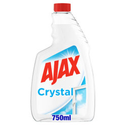 Υγρό Spray για τα Τζάμια Ανταλλακτικό Crystal Clean Ajax (750ml)