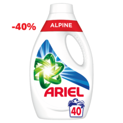 Υγρό Απορρυπαντικό Πλυντηρίου Alpine Ariel (40μεζ) -40%