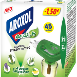 Υγρό Απωθητικό σετ "Natural 4" Aroxol -1.5€