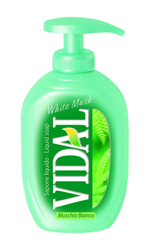 Υγρό Κρεμοσάπουνο White Musk Vidal (300 ml)