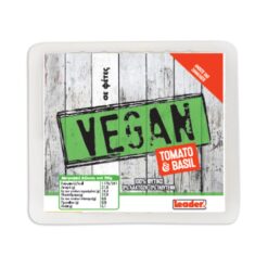 Φυτικό αναπλήρωμα Vegan με Ντομάτα και Βασιλικό Leader (10 Φέτες) (200g)