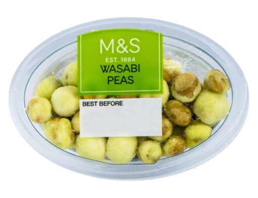 Ψημένα Πράσινα Μπιζέλια με Wasabi Marks & Spencer (50 g)