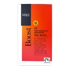 20 φακελάκια πράσινου τσαγιού με yerba mate Marks & Spencer (40g)