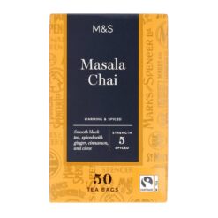 50 σακουλάκια τσαγιού Masala Chai Marks & Spencer (125g)