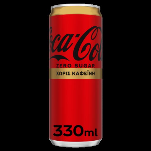 Coca-Cola Χωρίς Καφείνη Κουτί (330 ml)