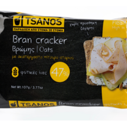 Crackers Bran με Βρώμη