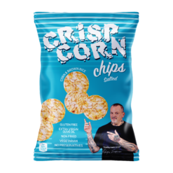 Crisp Corn Chips με γεύση αλάτι Ελgen (60g)