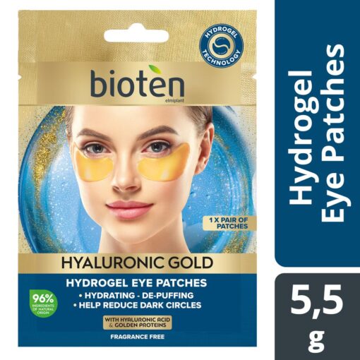 Eye Patches Hyaluronic Gold Bioten (5