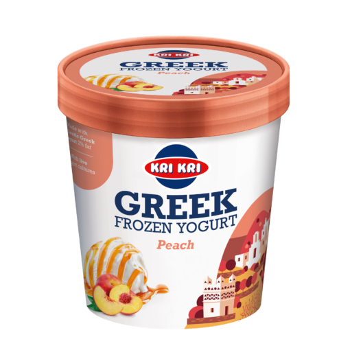 Frozen Yogurt Ροδάκινο Κρι Κρι (450 ml)