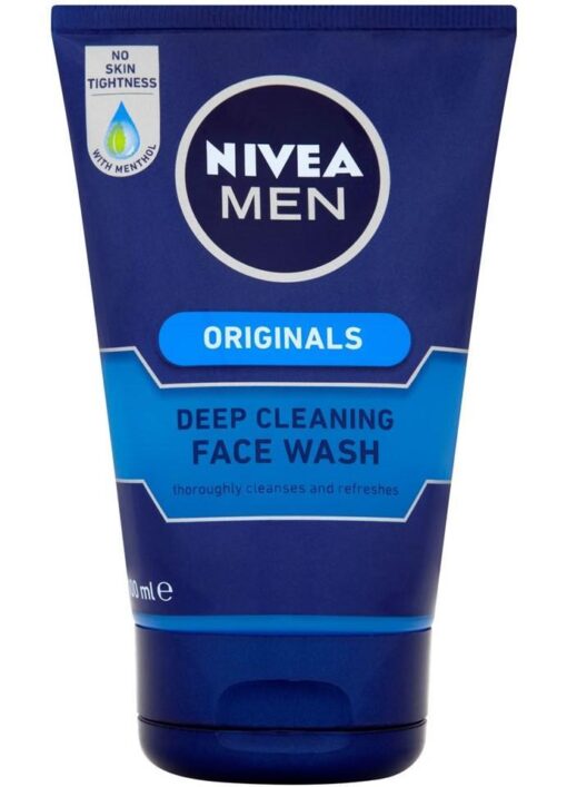 Gel Καθαρισμού Προσώπου Deep Cleaning Nivea Men (100 ml)