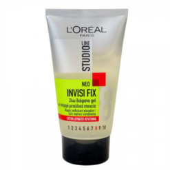 Gel Μαλλιών για Extra Δυνατό Κράτημα Invisi Fix Studio Line L'Oreal (150 ml)