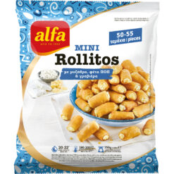 Mini Rollitos με μυζήθρα