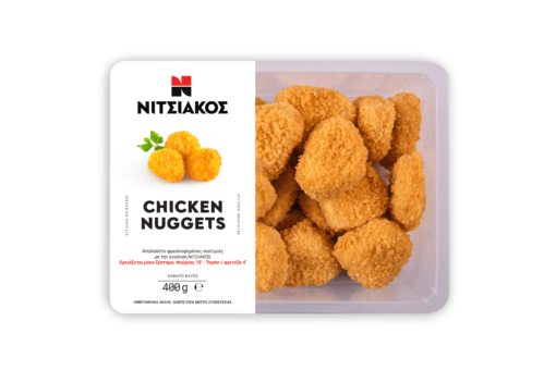 Nuggets από Στήθος Κοτόπουλου Νιτσιάκος (400g)