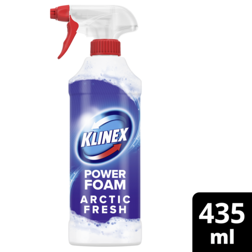 Spray αφρού για καθαρισμό μπάνιου artic Klinex (435ml)