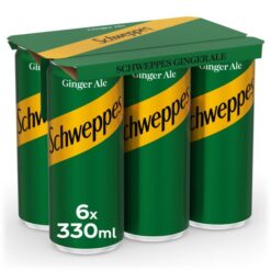 Αναψυκτικό Ginger Ale Schweppes (6x330 ml)