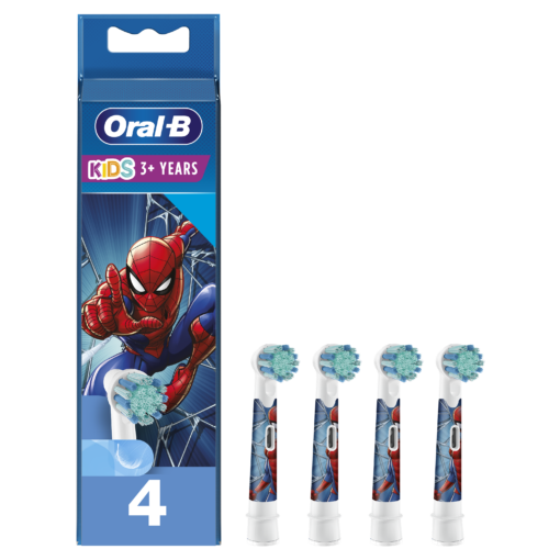 Ανταλλακτικές Κεφαλές Kids Spiderman Oral-B (4τεμ)