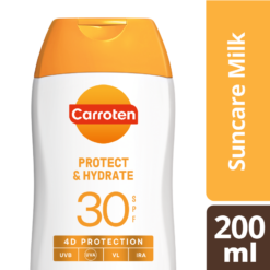 Αντηλιακό Γαλάκτωμα Protect & Hydrate SPF30 Carroten (200ml)