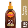 Αντηλιακό Λάδι Μαυρίσματος Protect & Tan Spray SPF20 Carroten (150ml)