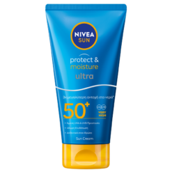 Αντιηλιακή Κρέμα Protect and Moisture Ultra SPF 50+ Nivea Sun (150ml)