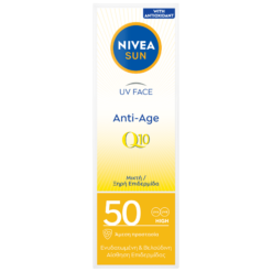 Αντιηλιακή Κρέμα Προσώπου Anti-Age Cream SPF50 Nivea Sun (50ml)