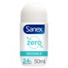 Αποσμητικό Roll-On Zero% Invisible Sanex (50ml)