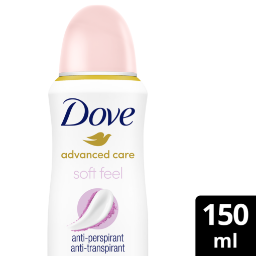 Αποσμητικό Spray Advanced Soft Feel Dove (2x150 ml) 1+1 δώρο