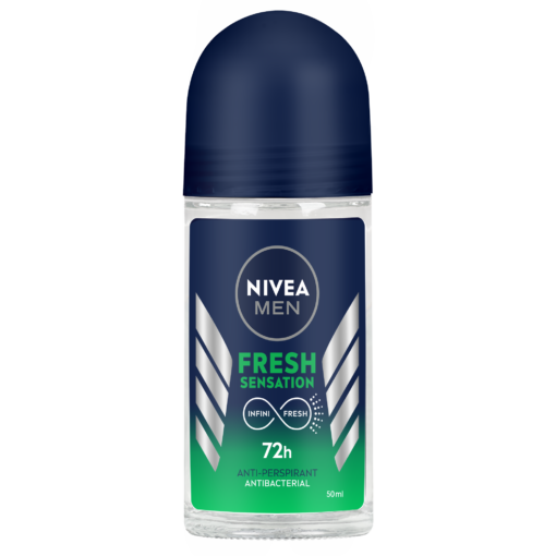 Αποσμητικό Ανδρικό Roll On Deo Fresh Sensation Nivea Men (50ml)