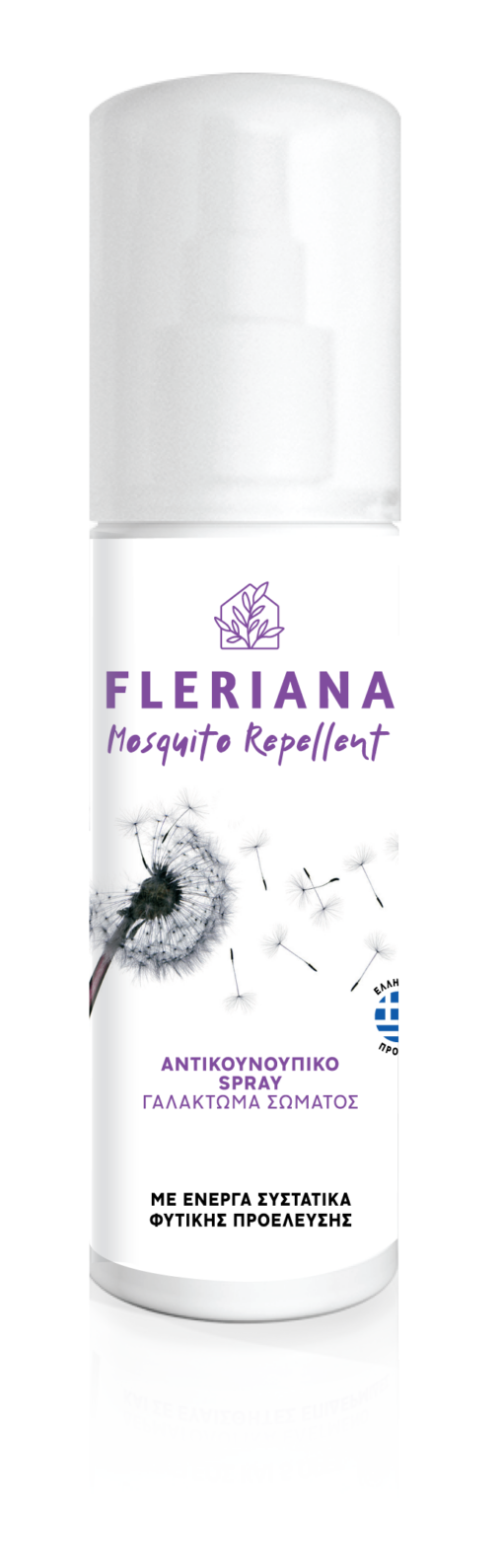 Απωθητικό Γαλάκτωμα Κουνουπιών Σπρεϋ Fleriana (75ml)