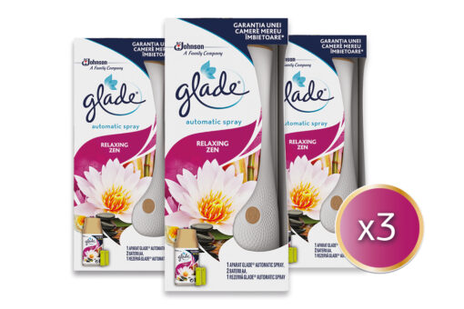 Αυτόματη Συσκευή Ψεκασμού Relaxing Zen Glade (3x1 τεμ) τα 3τεμ -25%