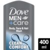 Αφρόλουτρο Clean Comfort Dove Men (400ml)