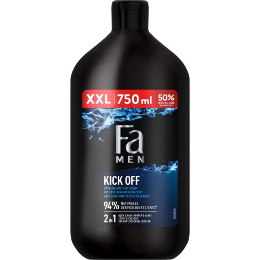 Αφρόλουτρο Ανδρικό Kick Off  Fa (750ml)