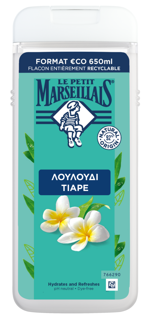 Αφρόλουτρο Λουλούδι Τιάρε Le Petit Marseillais (650ml)