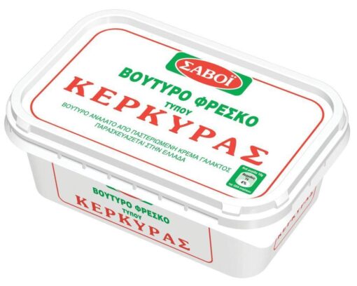 Βούτυρο Τ. Κερκύρας σε Κύπελλο Σαβόϊ (225 g)