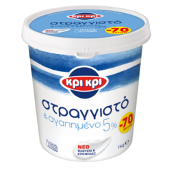 Γιαούρτι Στραγγιστό 5% λιπαρά Κρι Κρι (1 kg) (-0