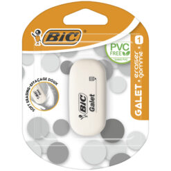 Γόμα Bic Galet Λευκή χωρίς PVC (1τεμ)