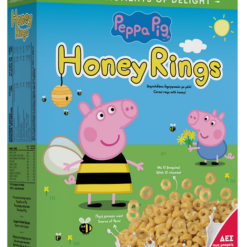 Δημητριακά Peppa Pig Honey Rings Nutri Valley (375g)