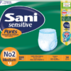 Ελαστικό Εσώρουχο Ακράτειας Νο2 Medium Sani Sensitive Pants (14τεμ)