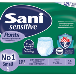 Ελαστικό εσώρουχο ακράτειας Sani Sensitive Pants No1 (14 τεμ)