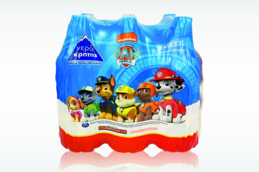 Εμφιαλωμένο Νερό Paw Patrol Νερά Κρήτης (6x330 ml)