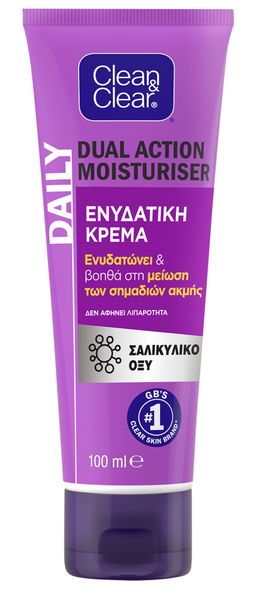 Ενυδατική Κρέμα Dual Action Moisturiser Clean & Clear (100ml)