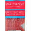 Ζελεδάκια Fizzy Strawberry Lances Waitrose (65g)