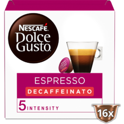 Κάψουλες Espresso Decaffeinato για Μηχανή Nescafe Dolce Gusto 88gr (16 τεμ)