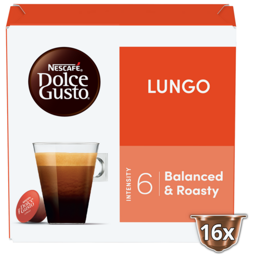 Κάψουλες Espresso Lungo για Μηχανή Nescafe Dolce Gusto (16 τεμ)