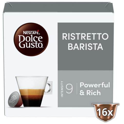 Κάψουλες Espresso Ristretto Barista για Μηχανή Nescafe Dolce Gusto (16 τεμ)