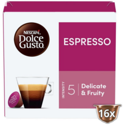 Κάψουλες Espresso για Μηχανή Nescafe Dolce Gusto (16 τεμ)