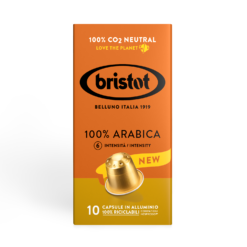 Κάψουλες espresso Arabica Bristot (10 τεμ)