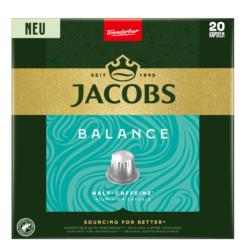 Κάψουλες espresso Balance Jacobs (20 τεμ)