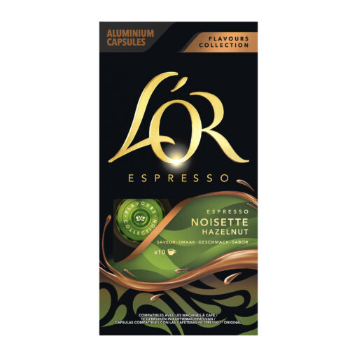 Κάψουλες espresso Φουντούκι L'OR (10 τεμ)