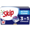 Κάψουλες Πλυντηρίου Active Clean Ultimate Skip (38μεζ)