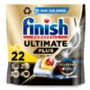 Κάψουλες Πλυντηρίου Πιάτων Ultimate Plus All in 1 Λεμόνι Finish (22 τεμ)